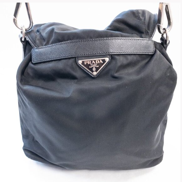 Prada Tessuto Nylon Drawstring Shoulder Bag - Picture 6 of 14